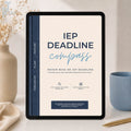 The IEP Deadline Compass